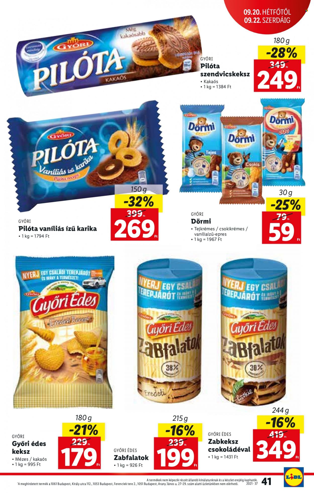 Lidl akciós újságok - 2021.09.16 - 2021.09.22. Oldal 41