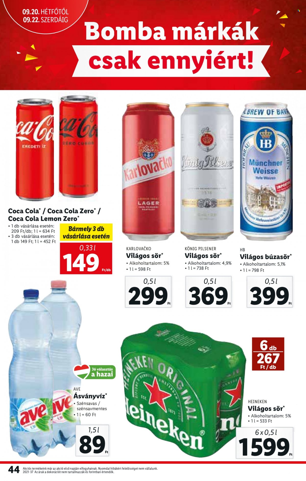 Lidl akciós újságok - 2021.09.16 - 2021.09.22. Oldal 44
