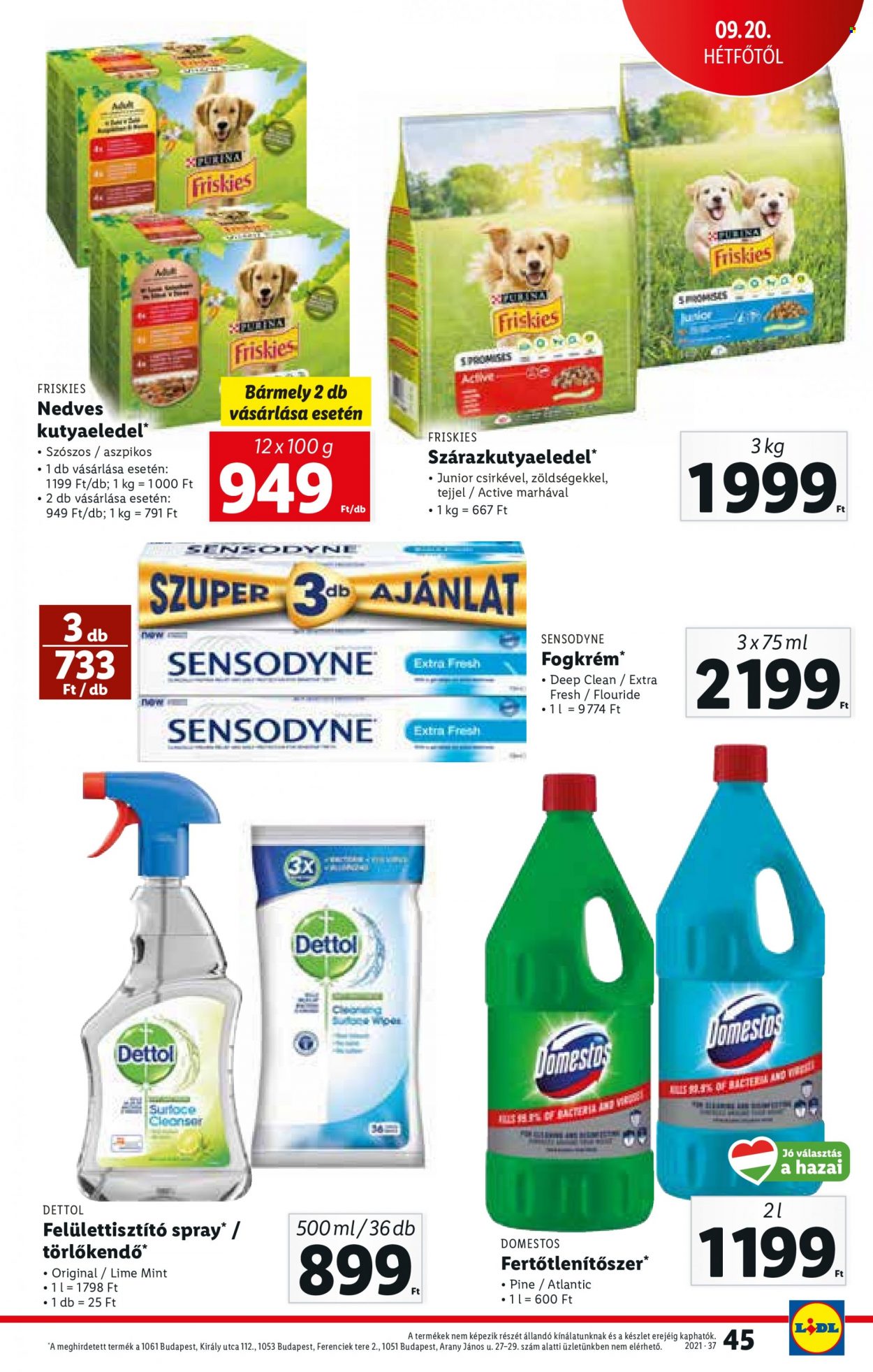Lidl akciós újságok - 2021.09.16 - 2021.09.22. Oldal 45