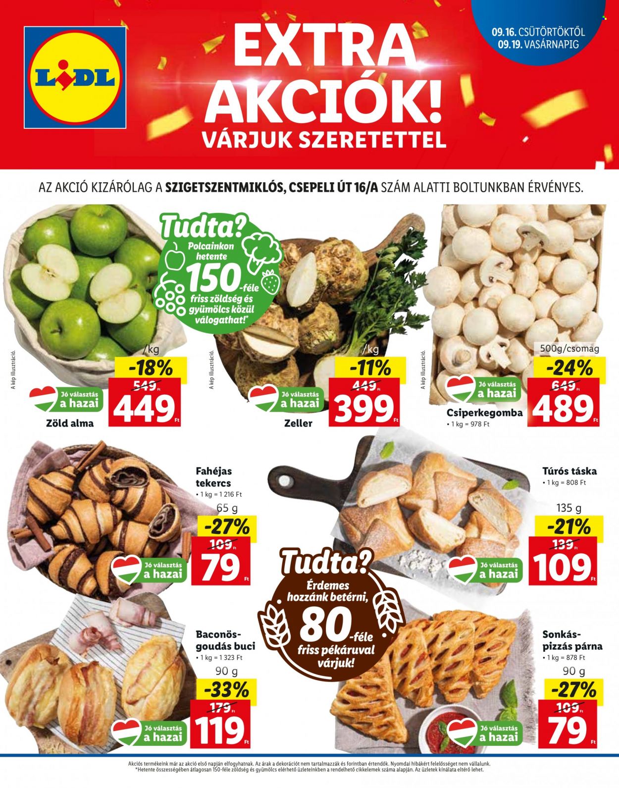 Lidl akciós újságok - 2021.09.16 - 2021.09.19. Oldal 1