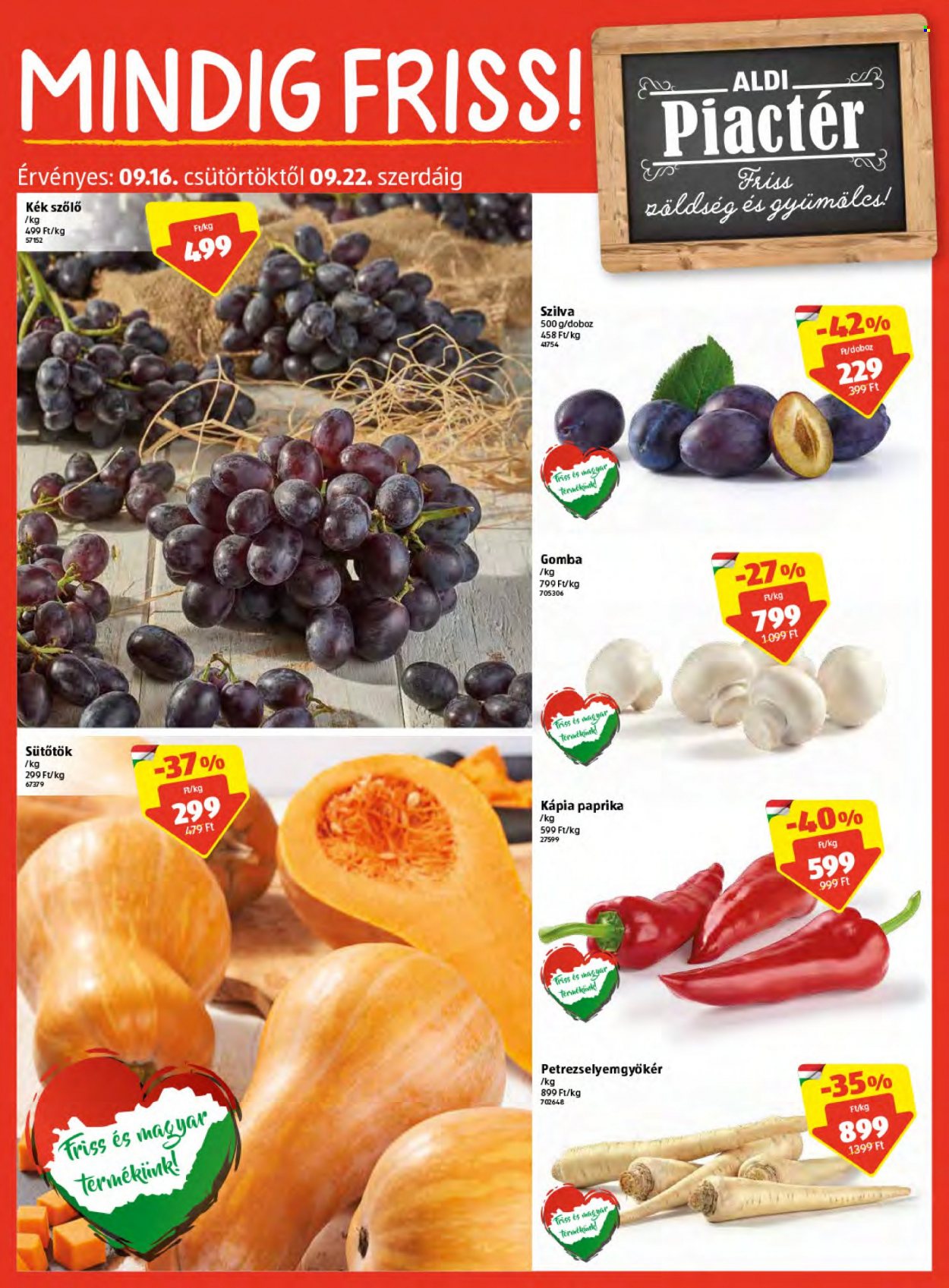 Aldi akciós újságok - 2021.09.16 - 2021.09.22. Oldal 2