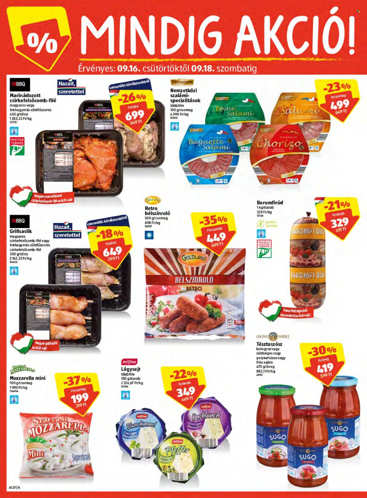 Aldi akciós újságok - 2021.09.16 - 2021.09.22. Oldal 4
