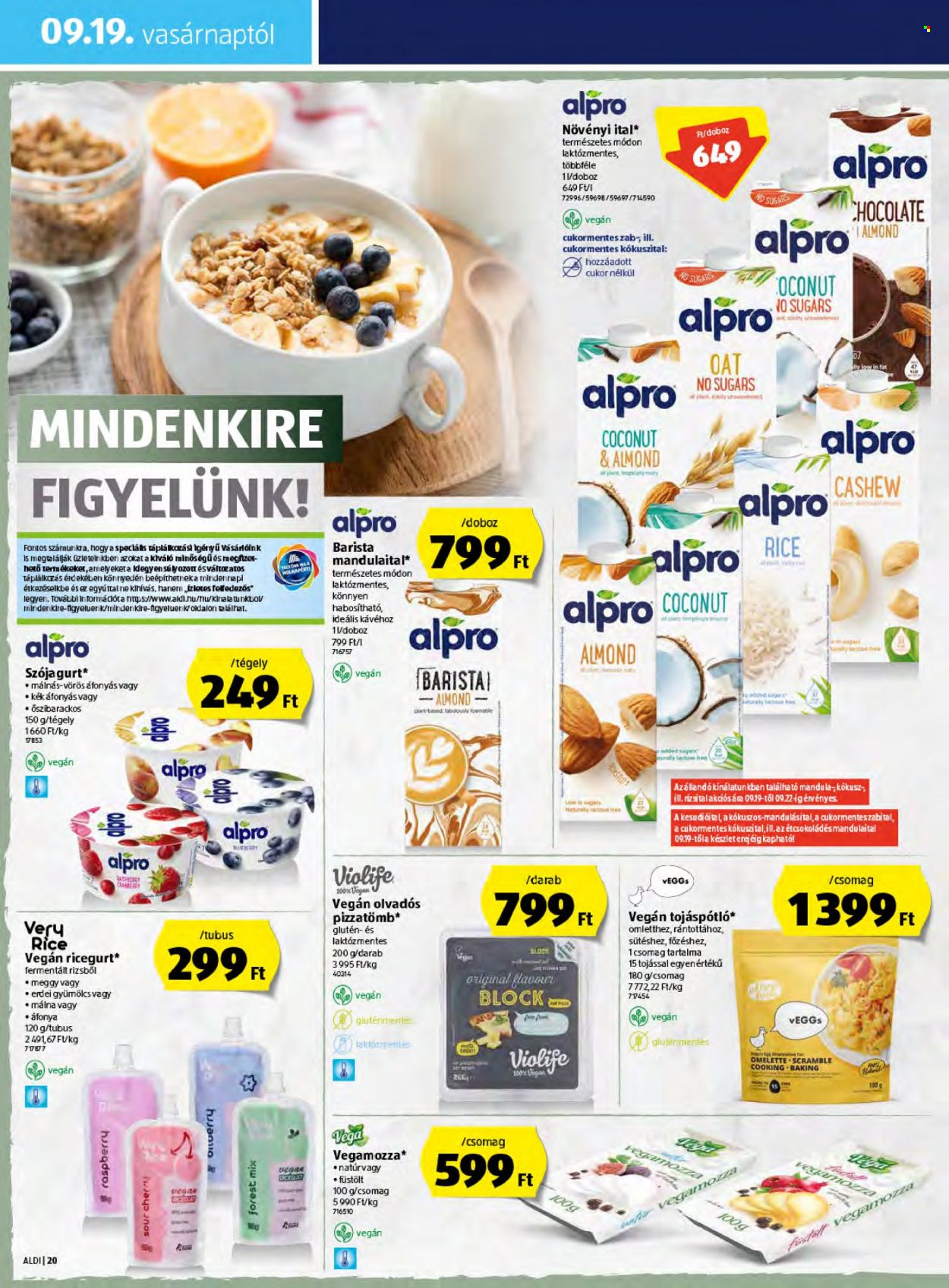 Aldi akciós újságok - 2021.09.16 - 2021.09.22. Oldal 20