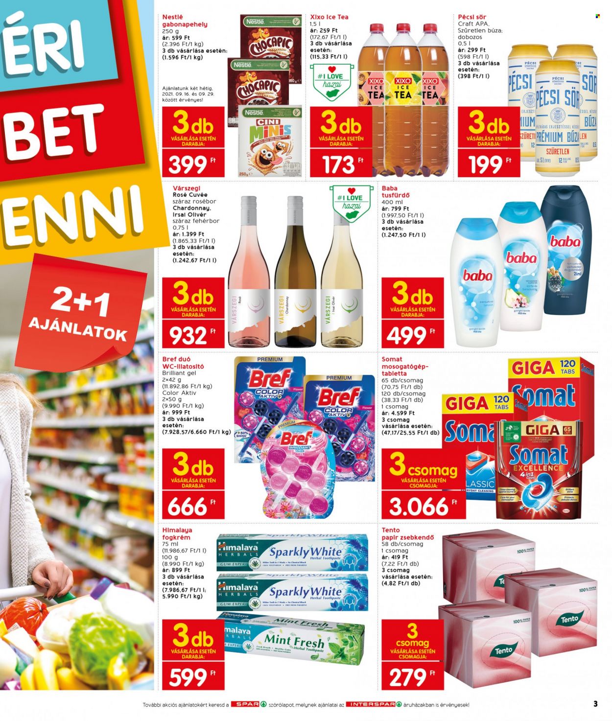 INTERSPAR akciós újságok - 2021.09.16 - 2021.09.22. Oldal 3