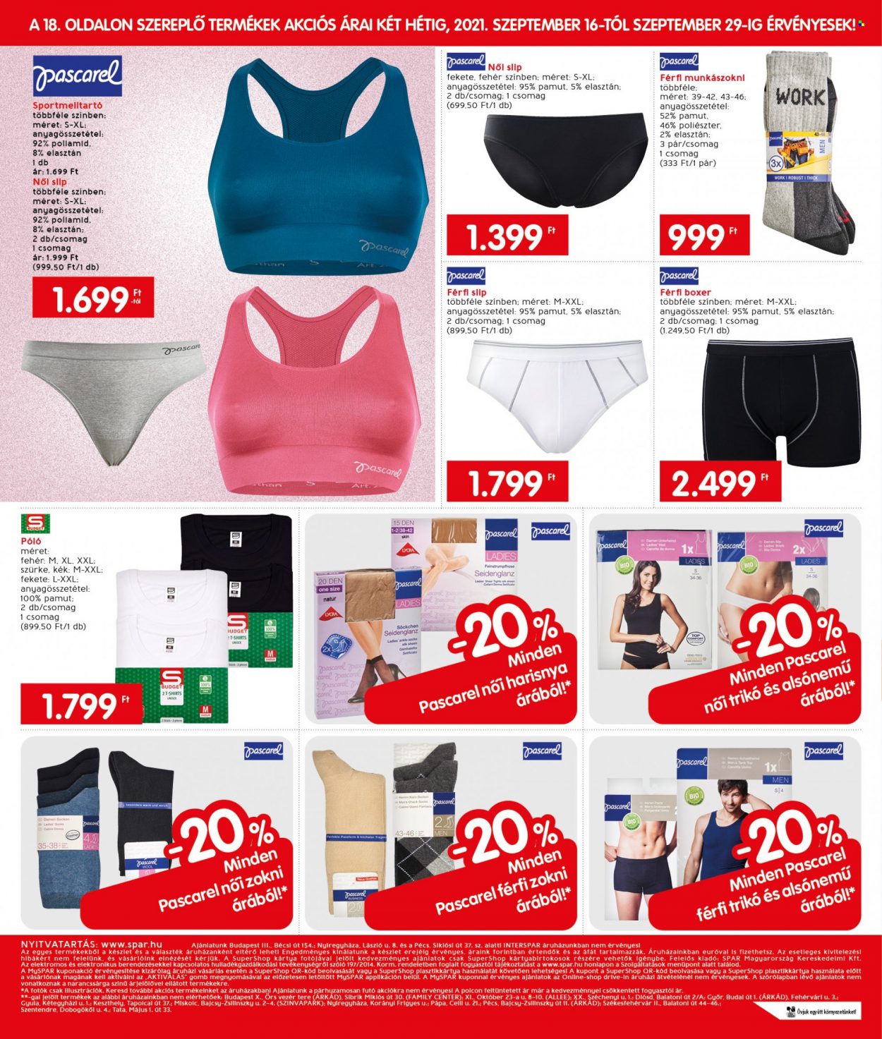 INTERSPAR akciós újságok - 2021.09.16 - 2021.09.22. Oldal 22