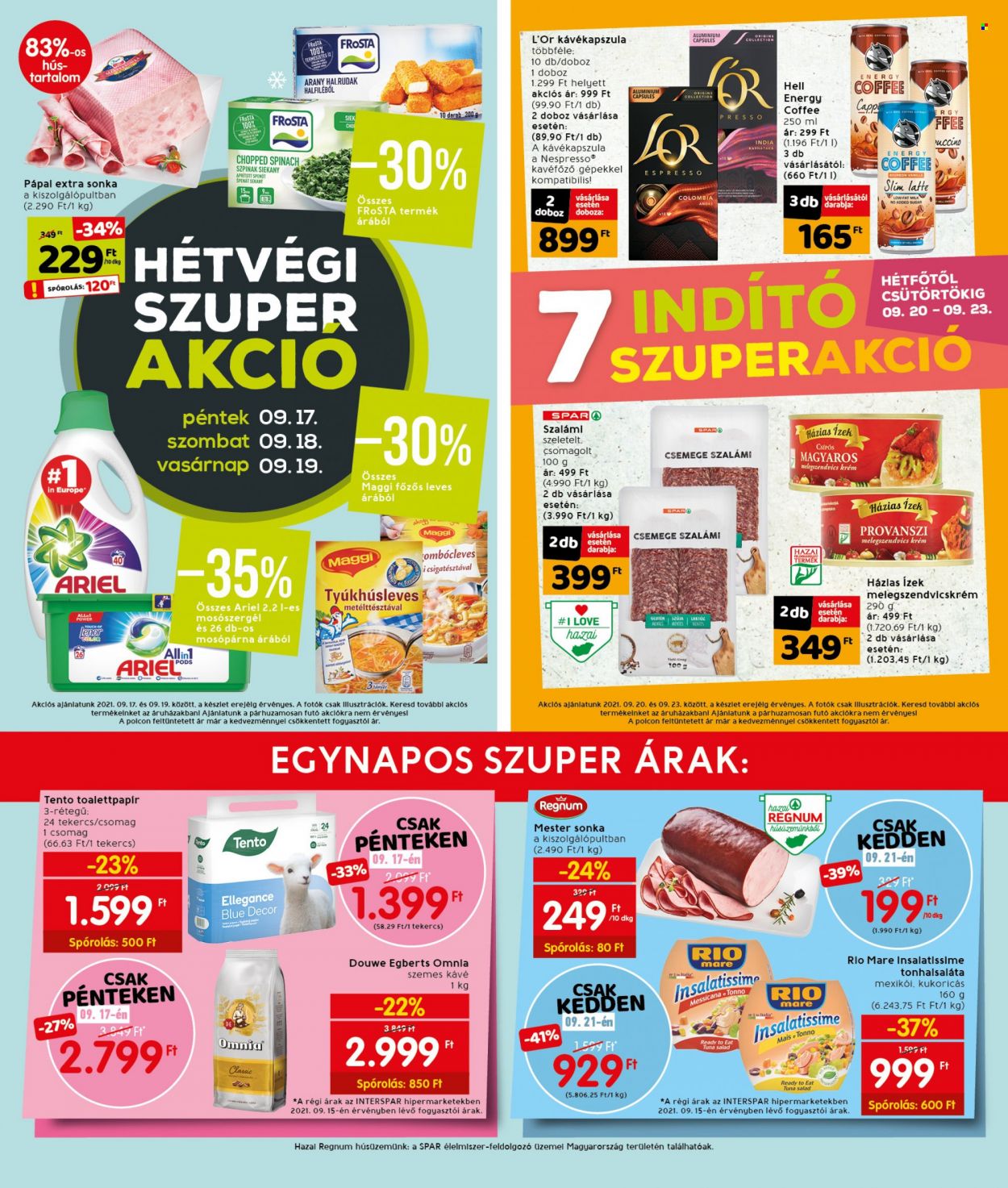 INTERSPAR akciós újságok - 2021.09.16 - 2021.09.22. Oldal 26