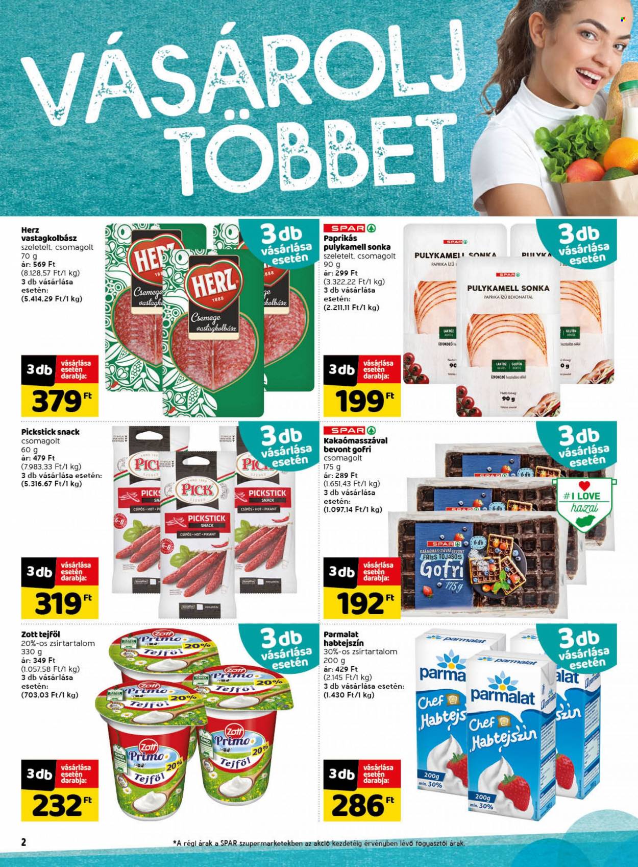 SPAR akciós újságok - 2021.09.16 - 2021.09.22. Oldal 2