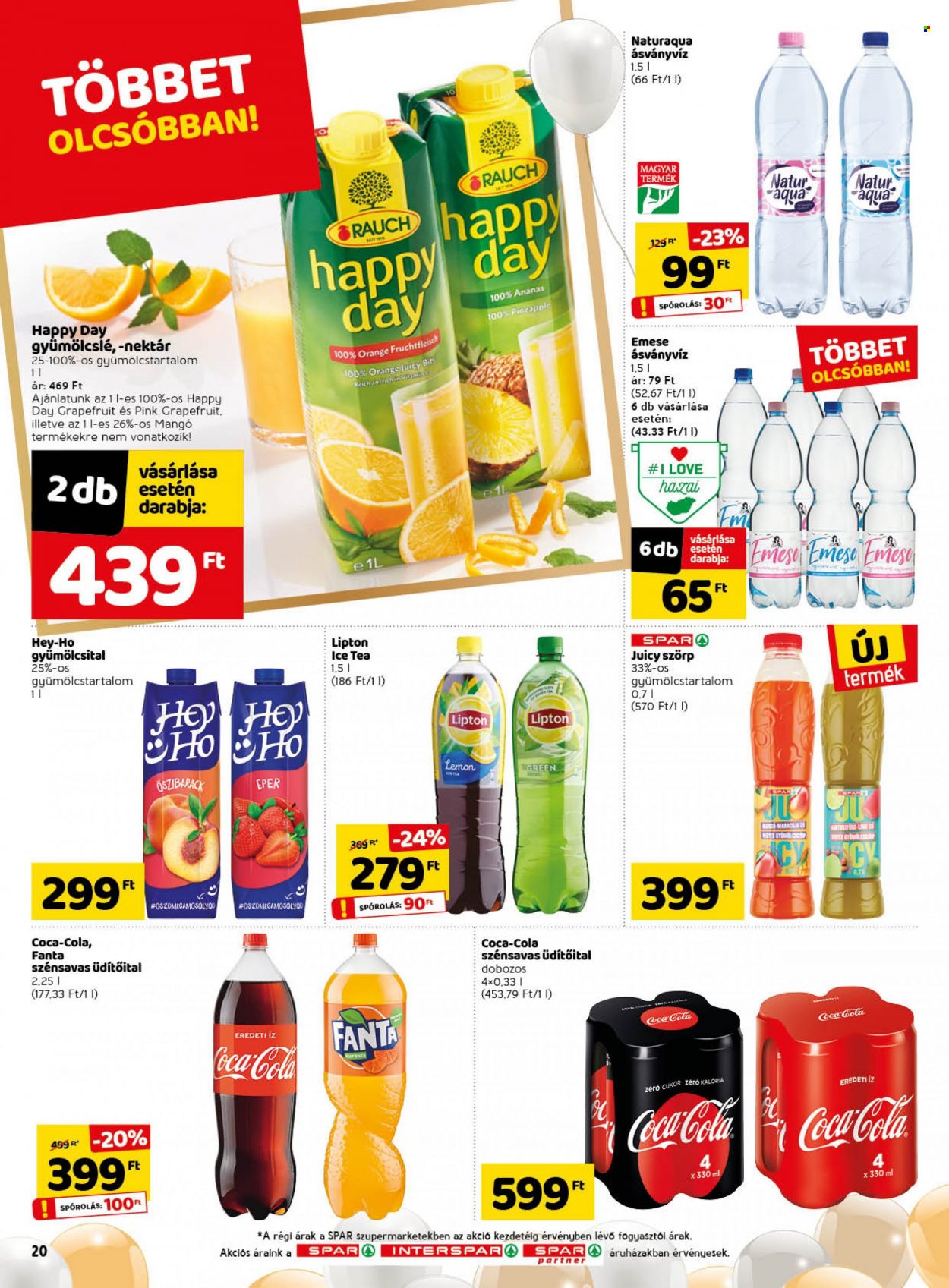 SPAR akciós újságok - 2021.09.16 - 2021.09.22. Oldal 24
