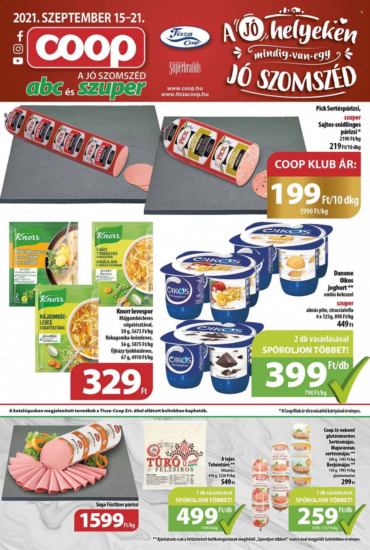 Coop akciós újságok - 2021.09.15 - 2021.09.21. Oldal 1