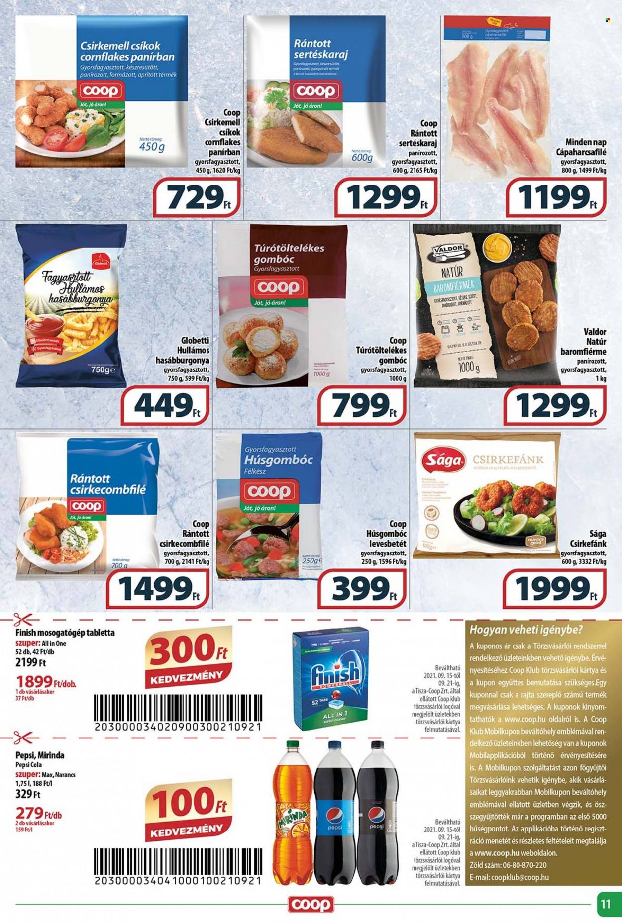 Coop akciós újságok - 2021.09.15 - 2021.09.21. Oldal 11