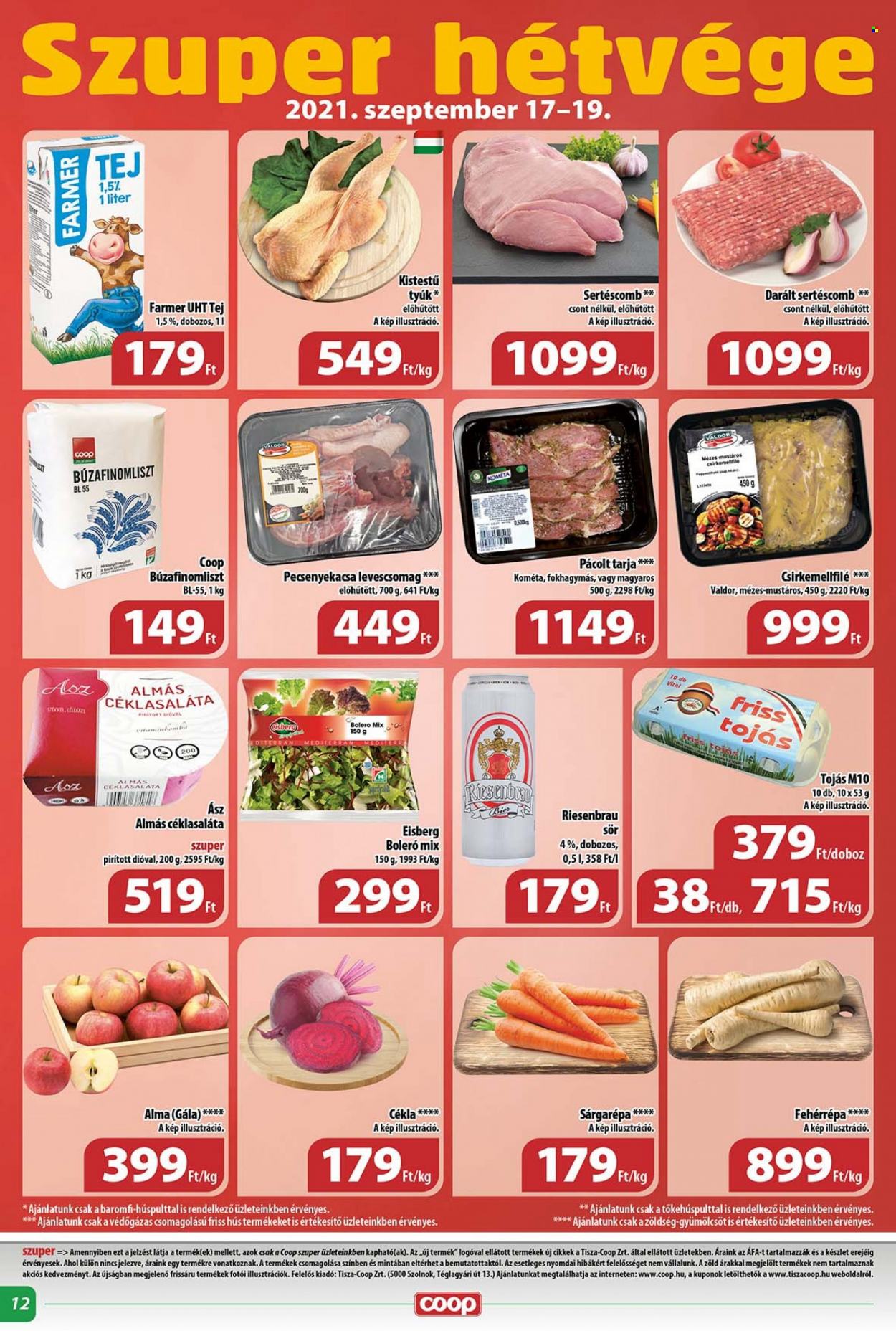 Coop akciós újságok - 2021.09.15 - 2021.09.21. Oldal 12