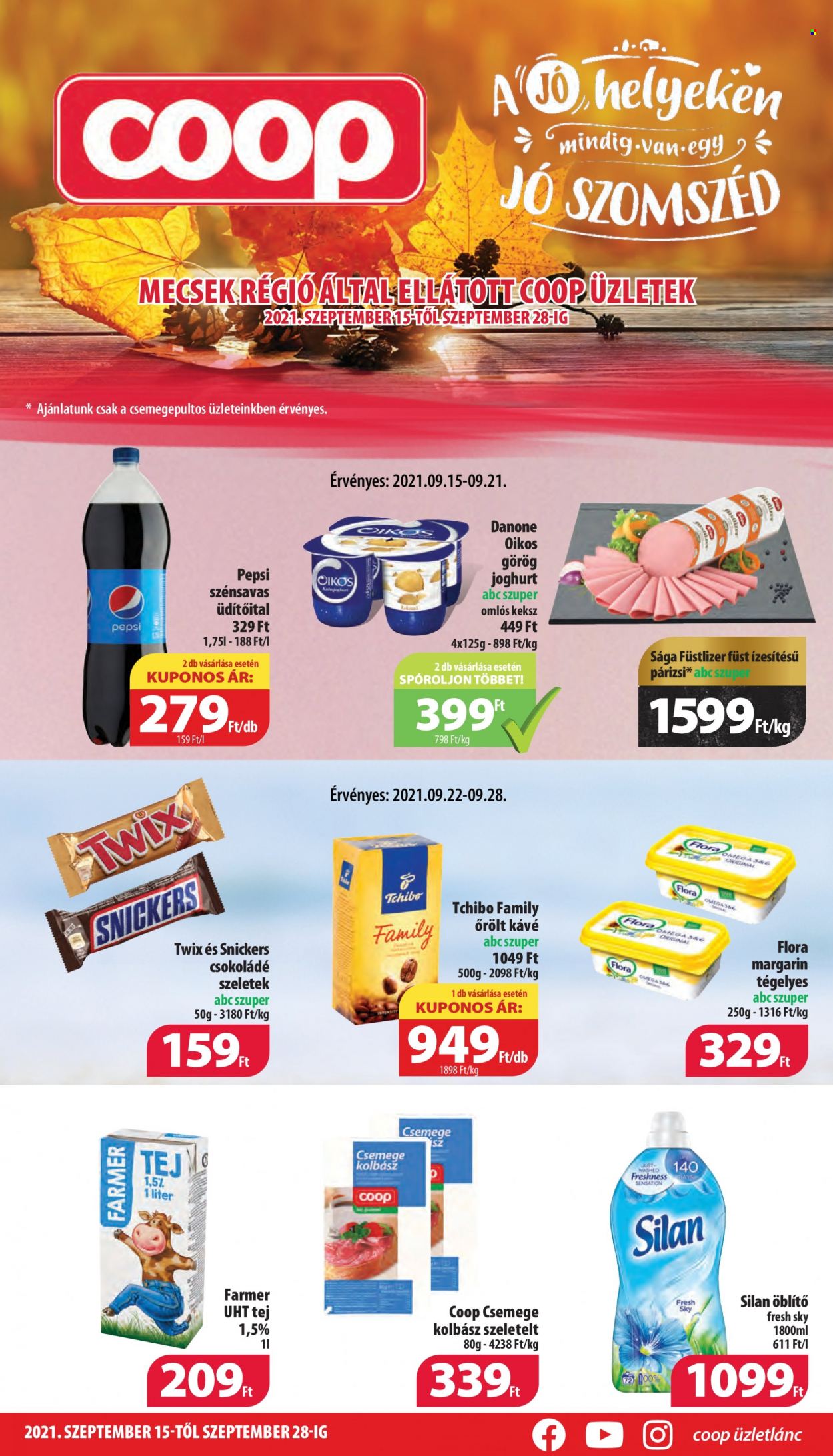 Coop akciós újságok - 2021.09.15 - 2021.09.28. Oldal 1