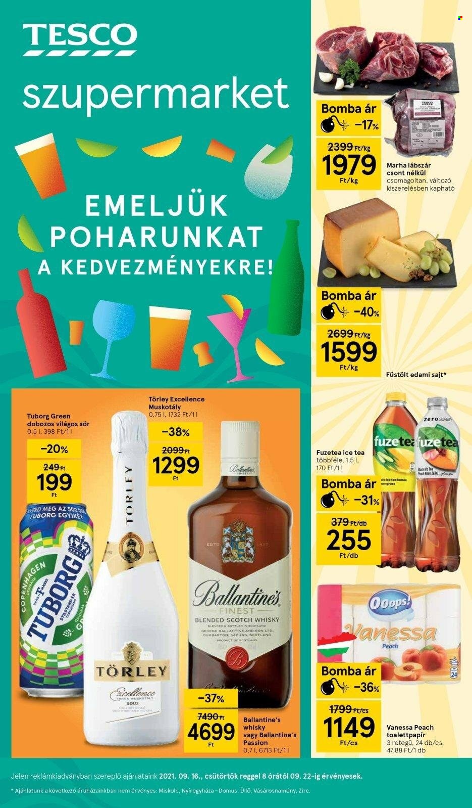 TESCO akciós újságok - 2021.09.16 - 2021.09.22. Oldal 1