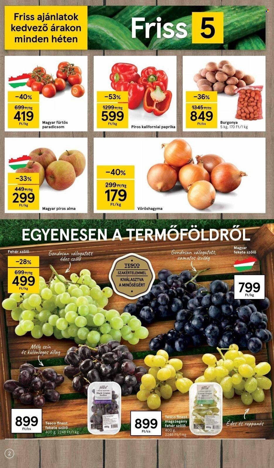 TESCO akciós újságok - 2021.09.16 - 2021.09.22. Oldal 2