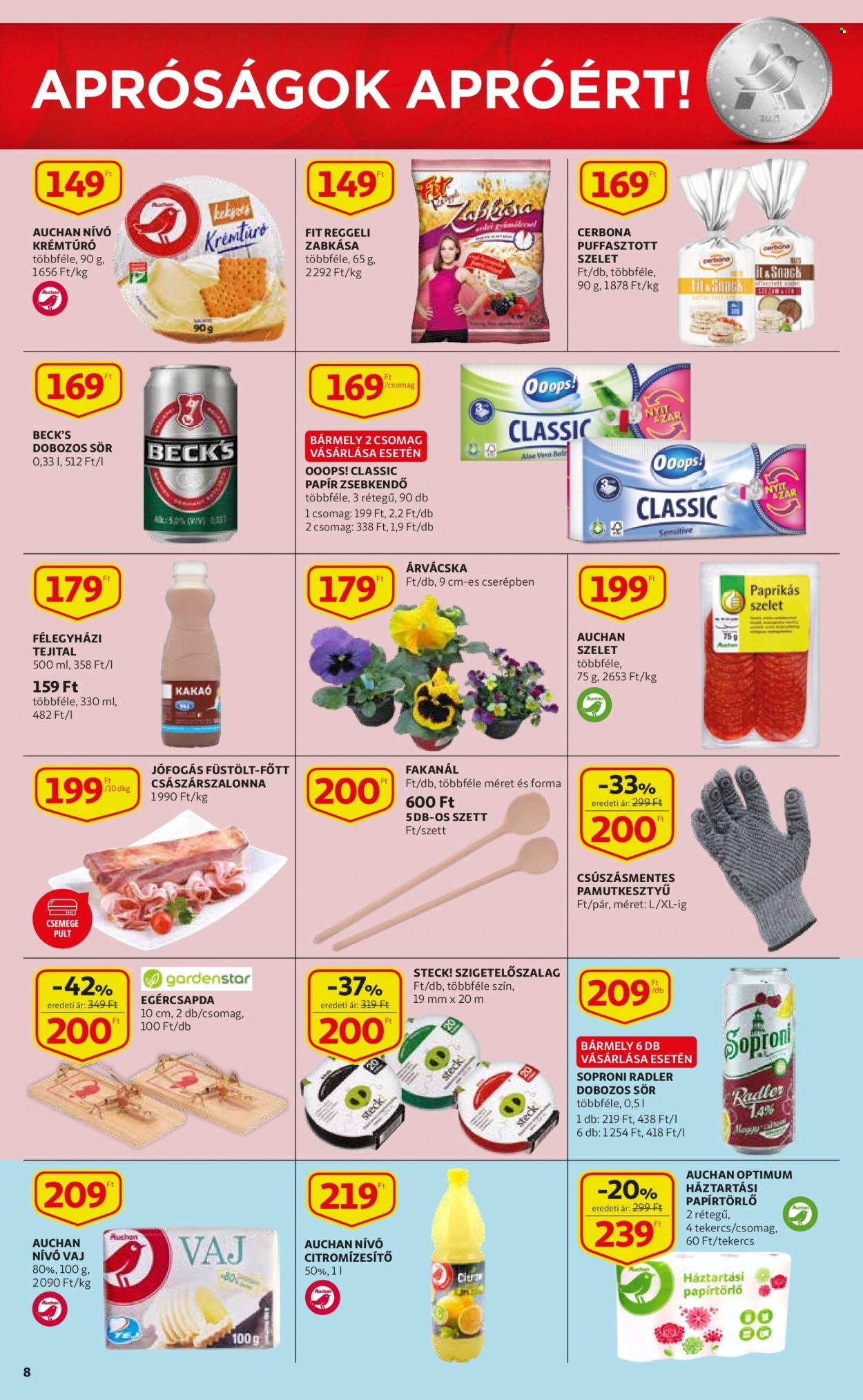 Auchan akciós újságok - 2021.09.16 - 2021.09.22. Oldal 8