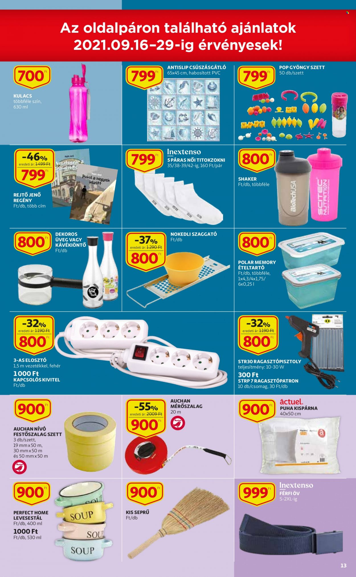 Auchan akciós újságok - 2021.09.16 - 2021.09.22. Oldal 13