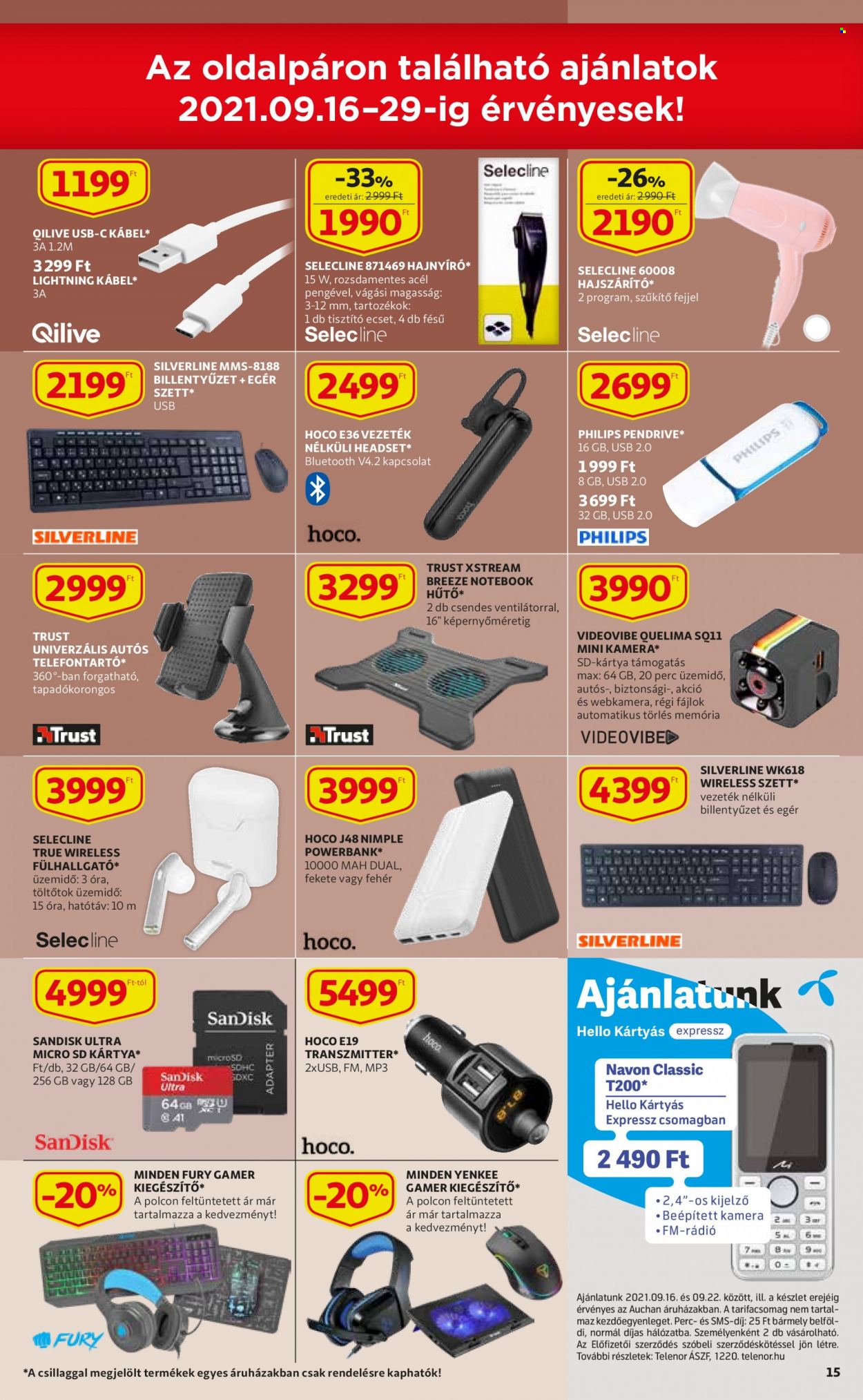 Auchan akciós újságok - 2021.09.16 - 2021.09.22. Oldal 15