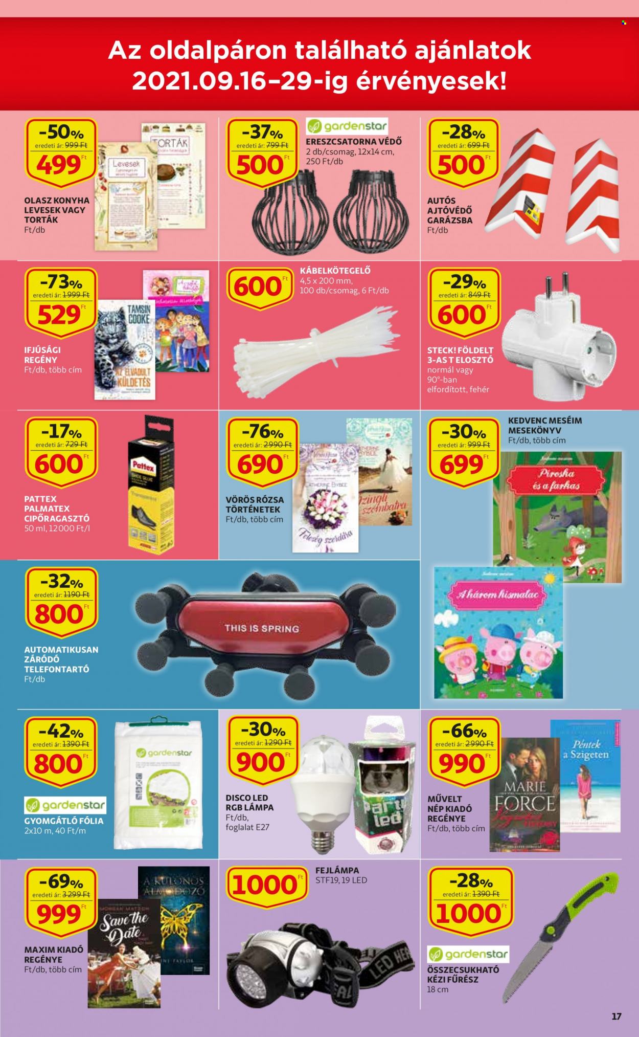 Auchan akciós újságok - 2021.09.16 - 2021.09.22. Oldal 17