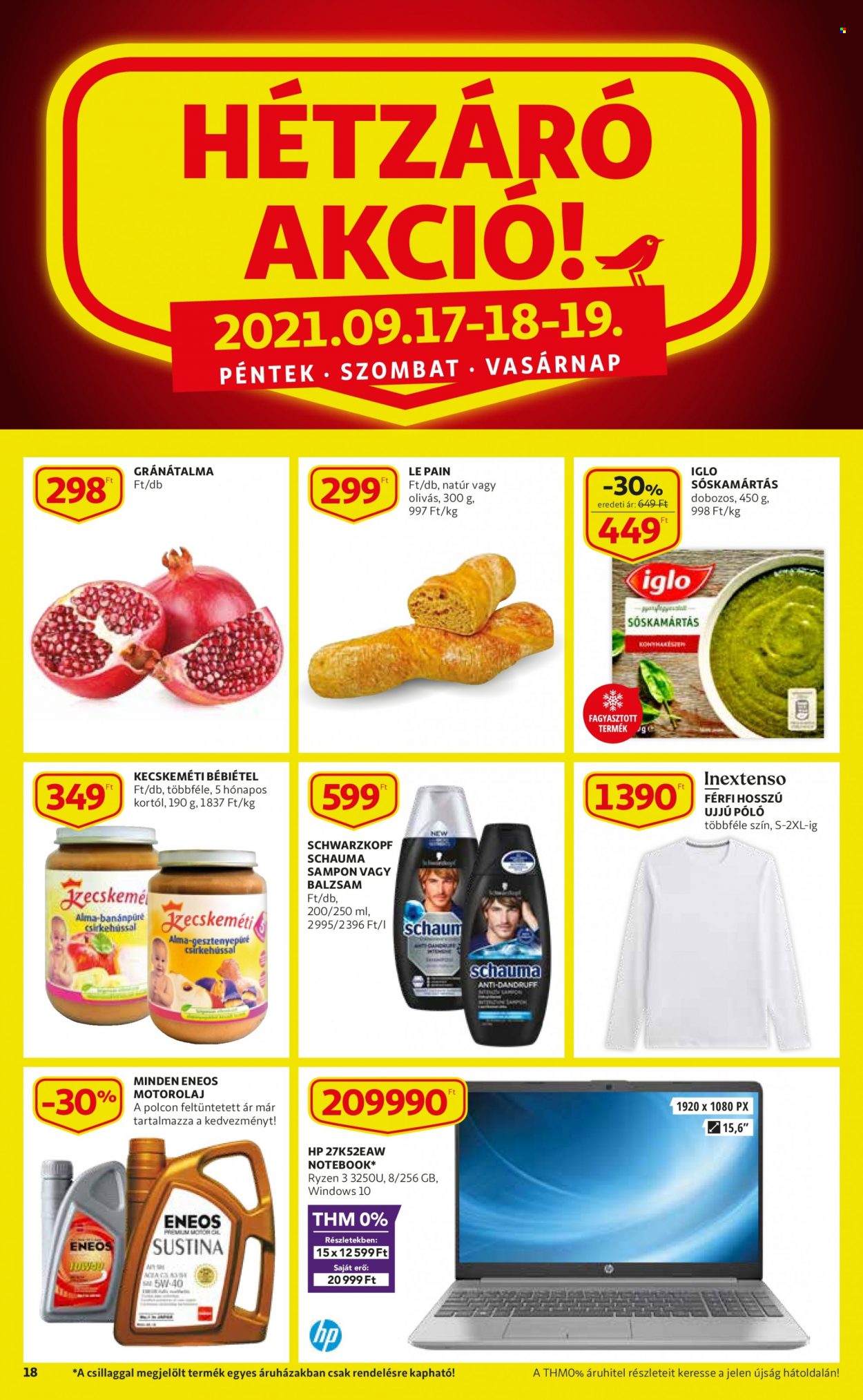 Auchan akciós újságok - 2021.09.16 - 2021.09.22. Oldal 18