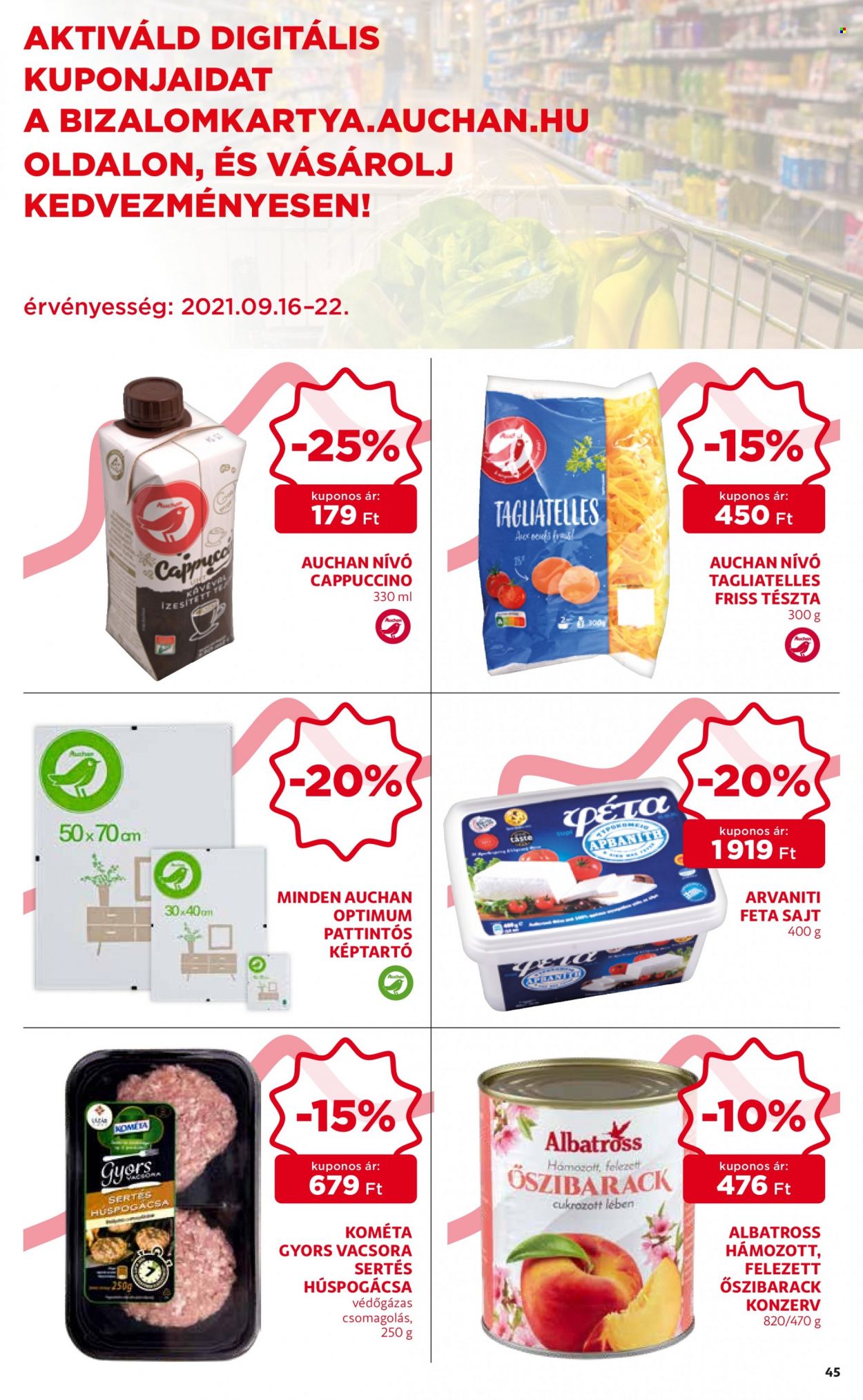 Auchan akciós újságok - 2021.09.16 - 2021.09.22. Oldal 45