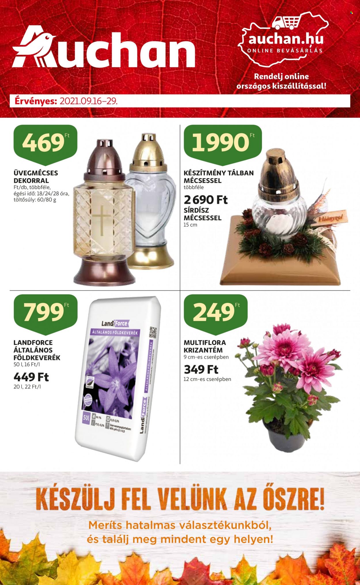 Auchan akciós újságok - 2021.09.16 - 2021.09.29. Oldal 1