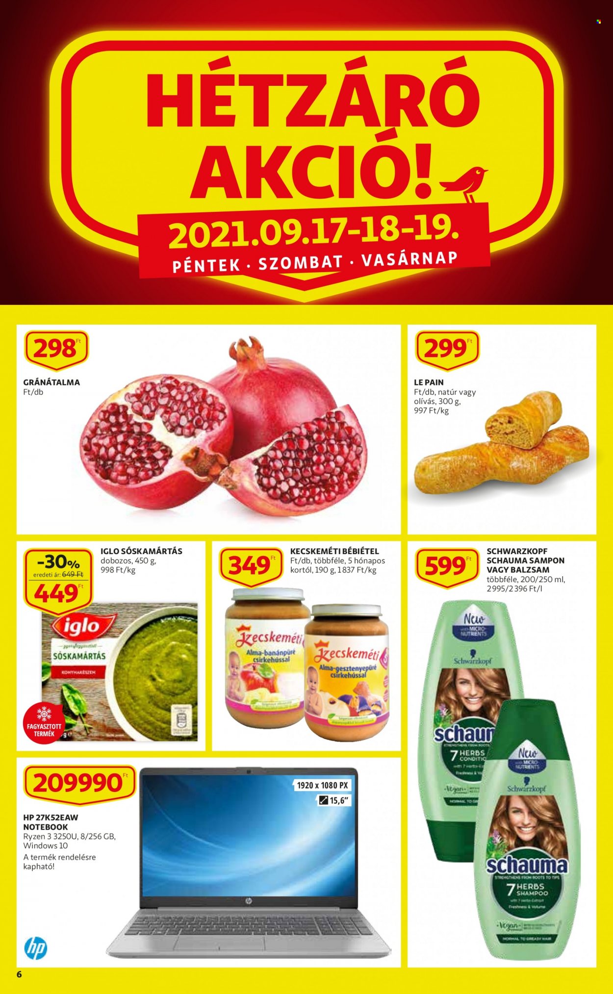 Auchan akciós újságok - 2021.09.16 - 2021.09.22. Oldal 6