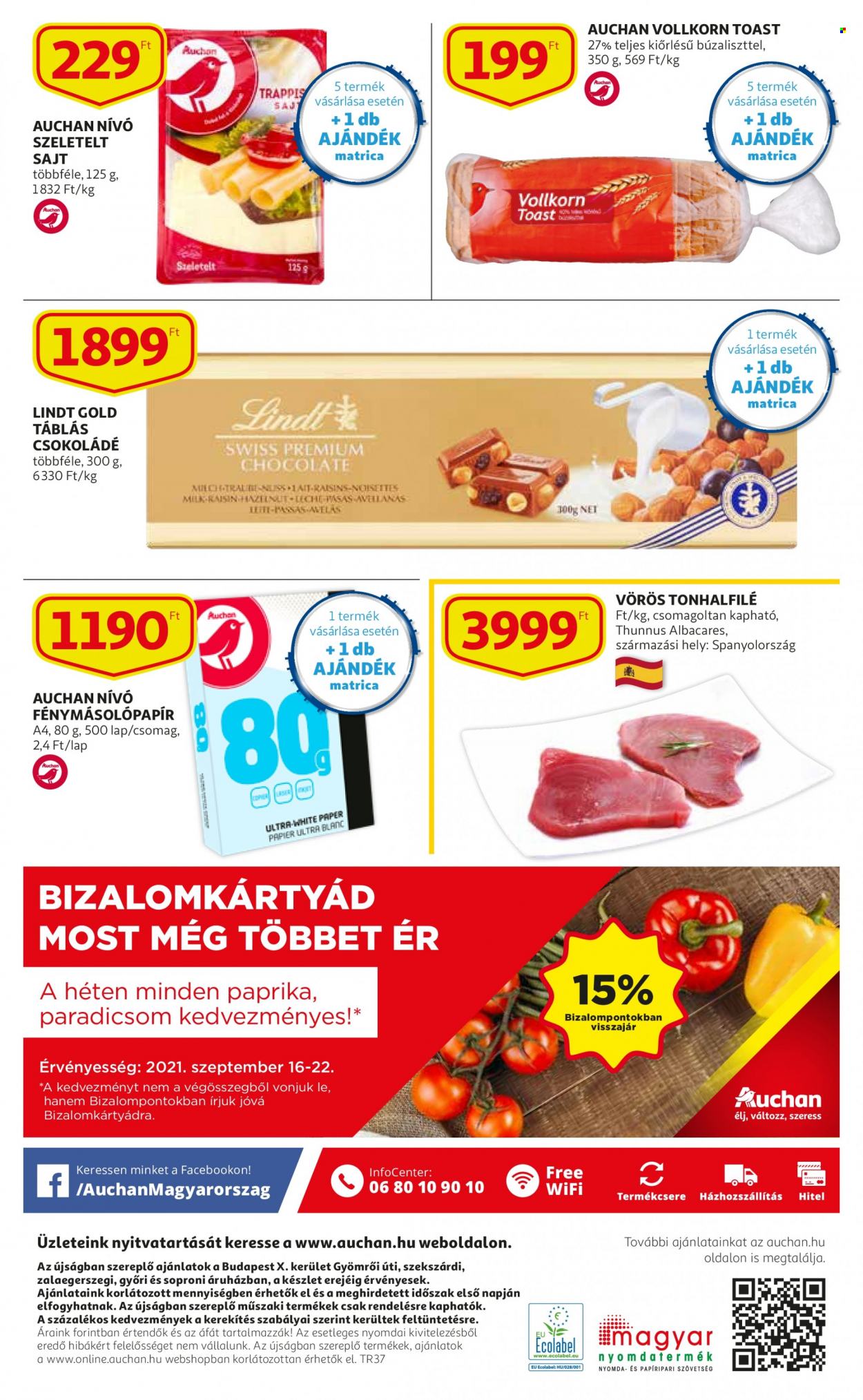 Auchan akciós újságok - 2021.09.16 - 2021.09.22. Oldal 16