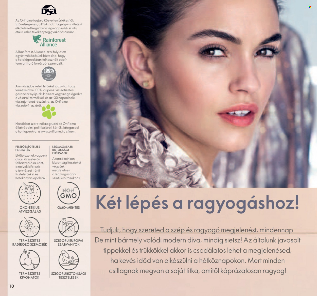 Oriflame akciós újságok - 2021.09.14 - 2021.10.04. Oldal 10