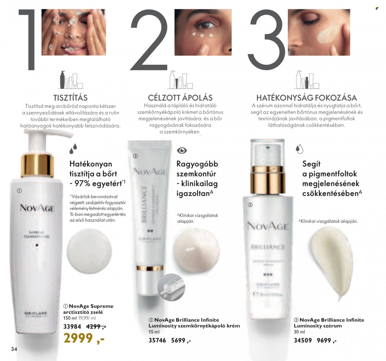 Oriflame akciós újságok - 2021.09.14 - 2021.10.04. Oldal 34