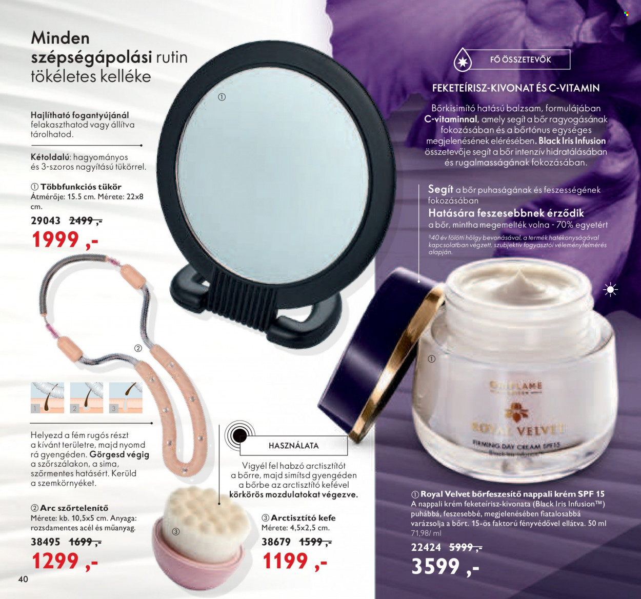 Oriflame akciós újságok - 2021.09.14 - 2021.10.04. Oldal 40