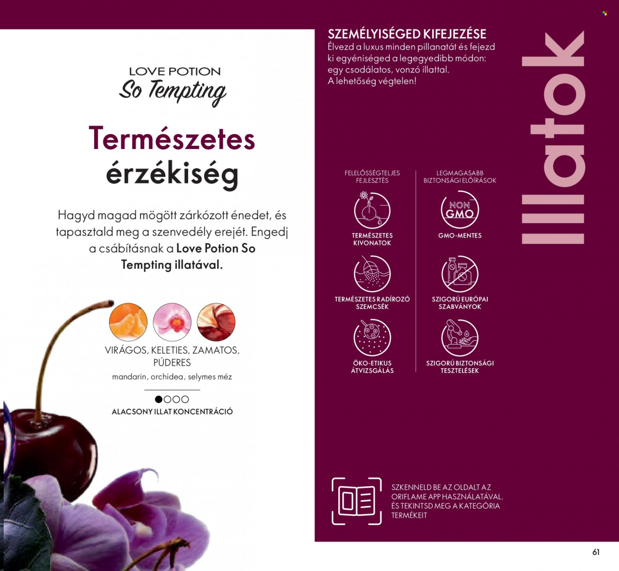 Oriflame akciós újságok - 2021.09.14 - 2021.10.04. Oldal 61