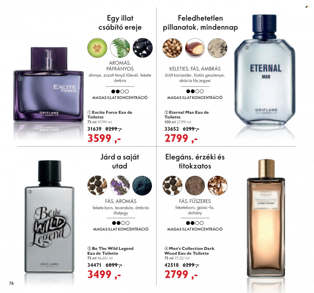 Oriflame akciós újságok - 2021.09.14 - 2021.10.04. Oldal 76