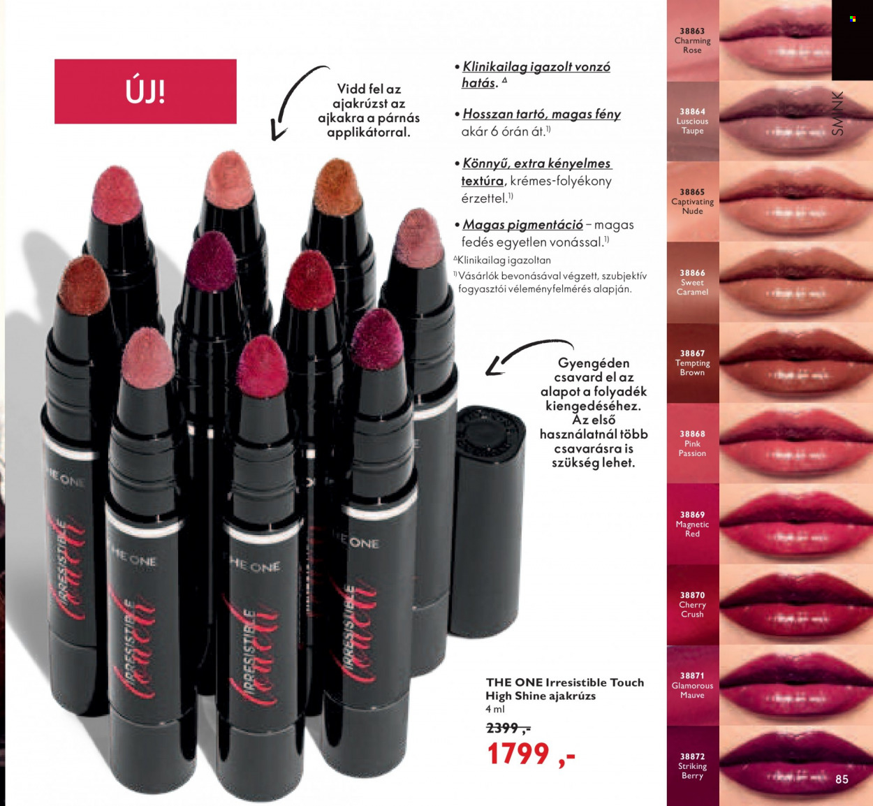 Oriflame akciós újságok - 2021.09.14 - 2021.10.04. Oldal 85