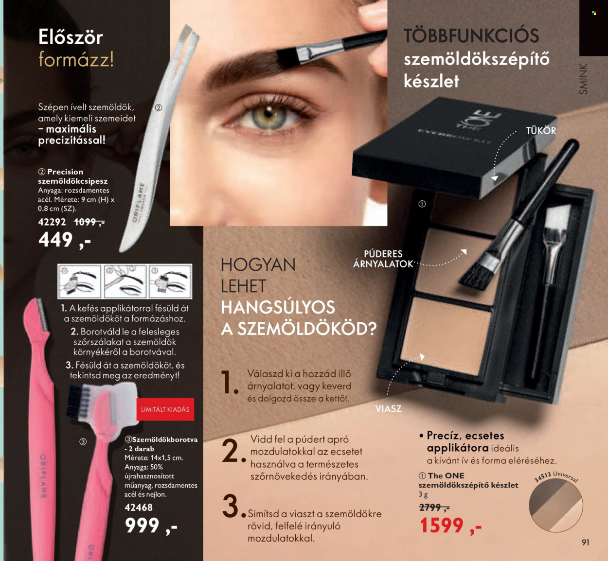 Oriflame akciós újságok - 2021.09.14 - 2021.10.04. Oldal 91