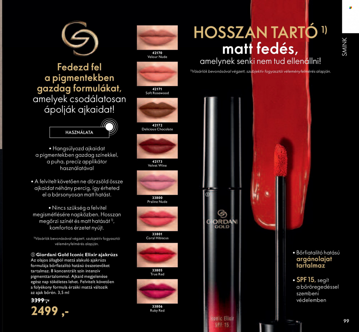 Oriflame akciós újságok - 2021.09.14 - 2021.10.04. Oldal 99