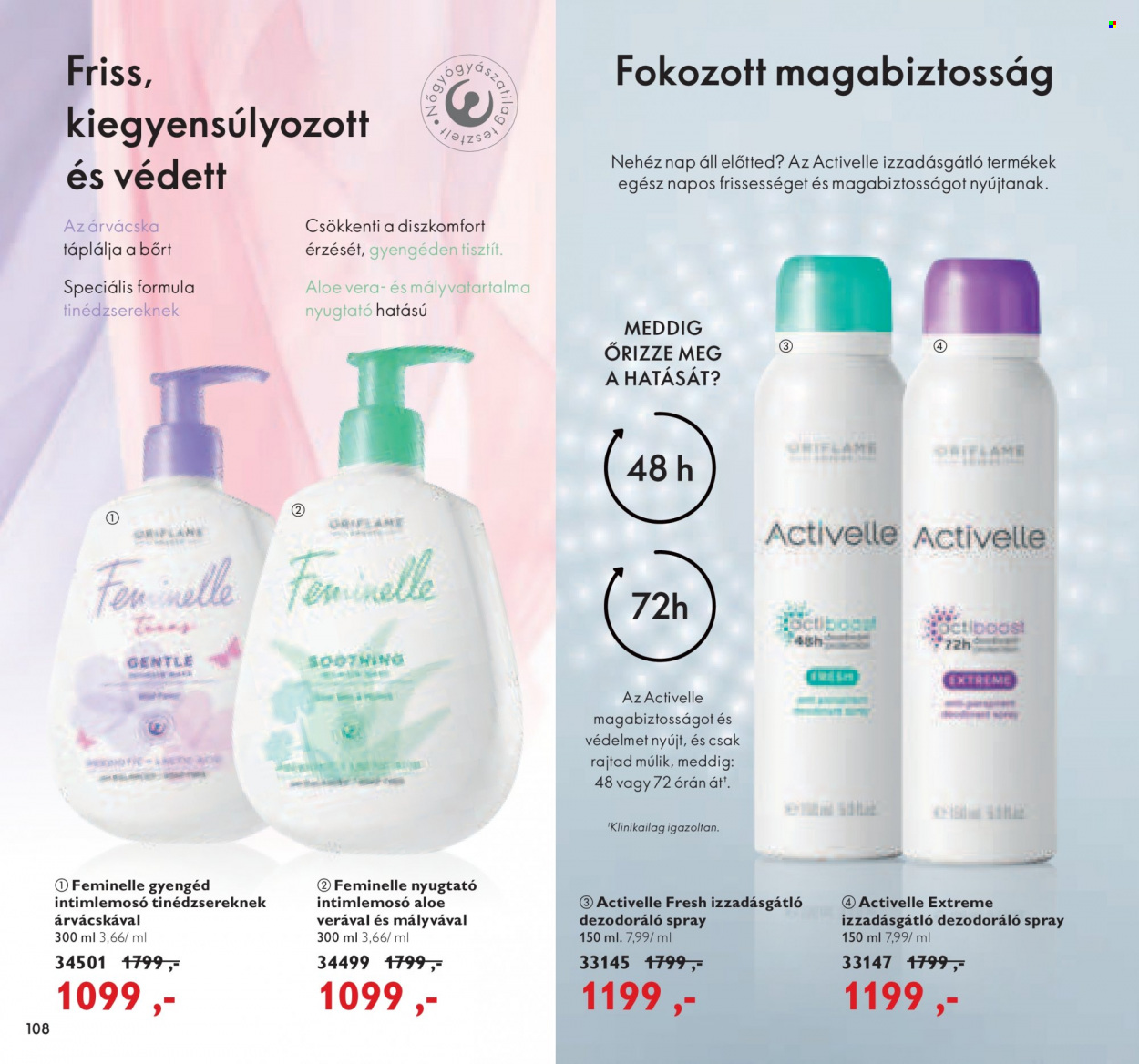 Oriflame akciós újságok - 2021.09.14 - 2021.10.04. Oldal 108