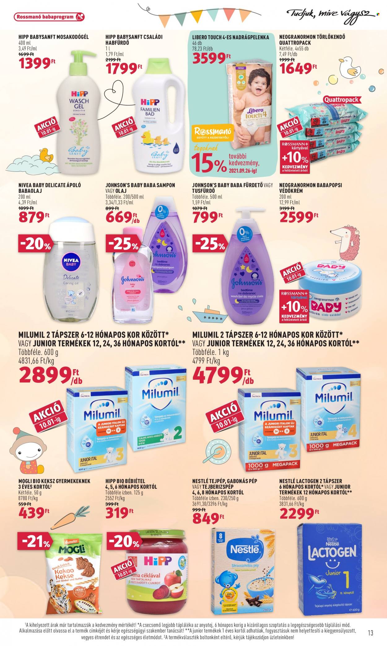 Rossmann akciós újságok - 2021.09.20 - 2021.09.24. Oldal 13