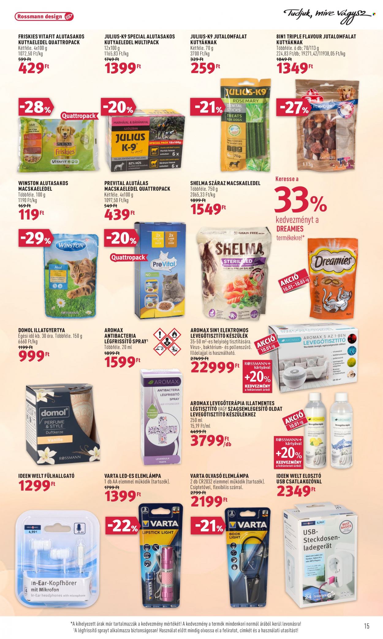 Rossmann akciós újságok - 2021.09.20 - 2021.09.24. Oldal 15