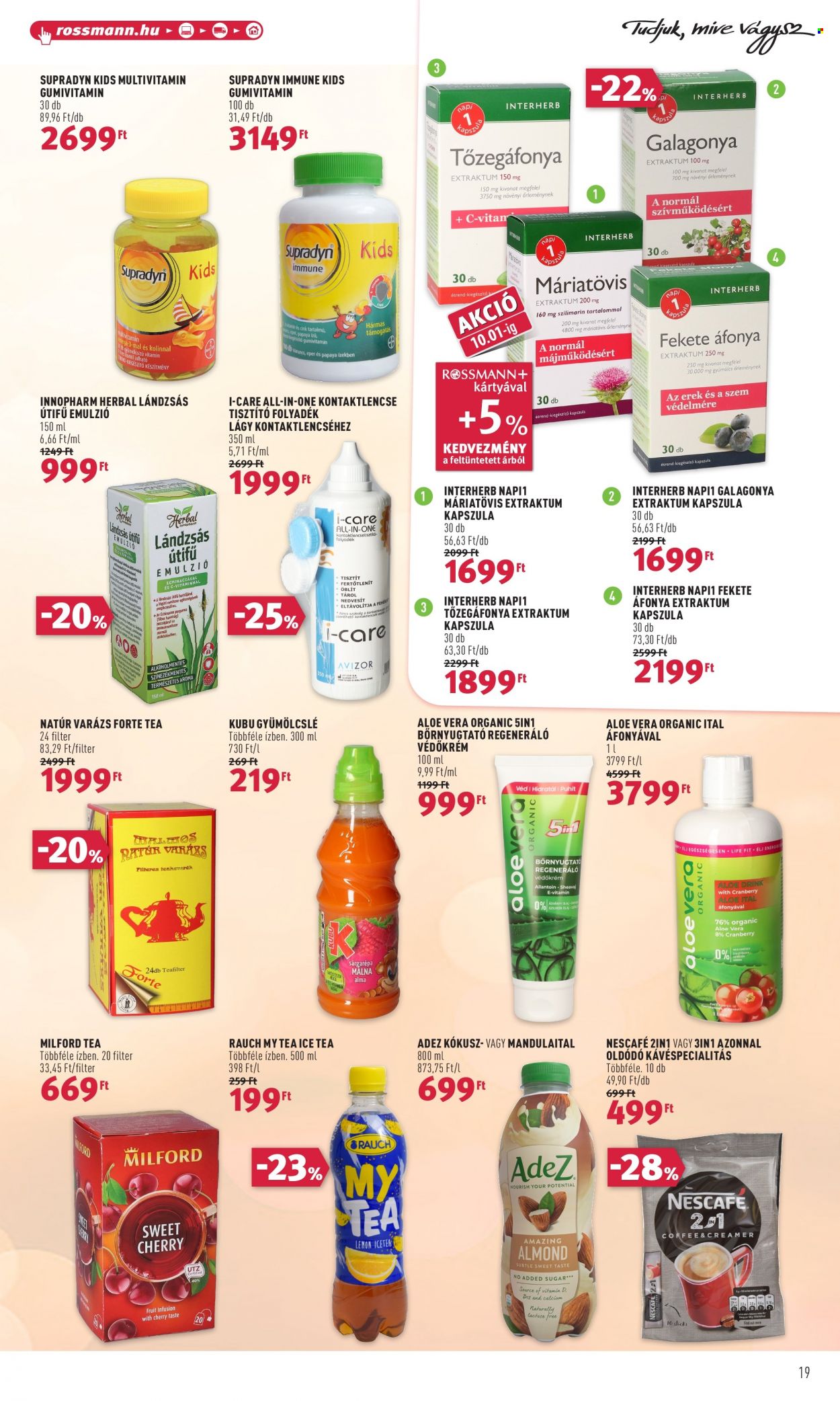 Rossmann akciós újságok - 2021.09.20 - 2021.09.24. Oldal 19