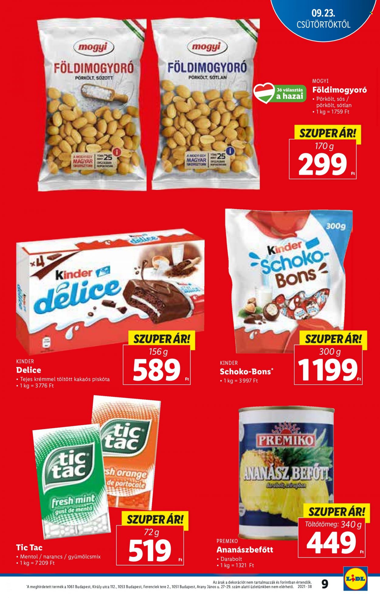 Lidl akciós újságok - 2021.09.23 - 2021.09.29. Oldal 9