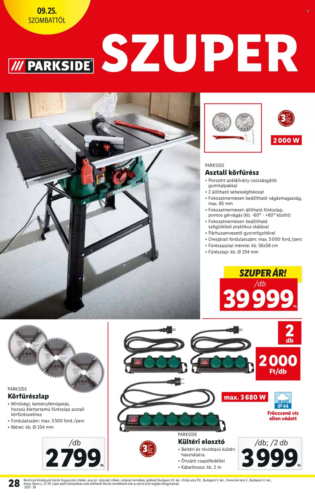 Lidl akciós újságok - 2021.09.23 - 2021.09.29. Oldal 28