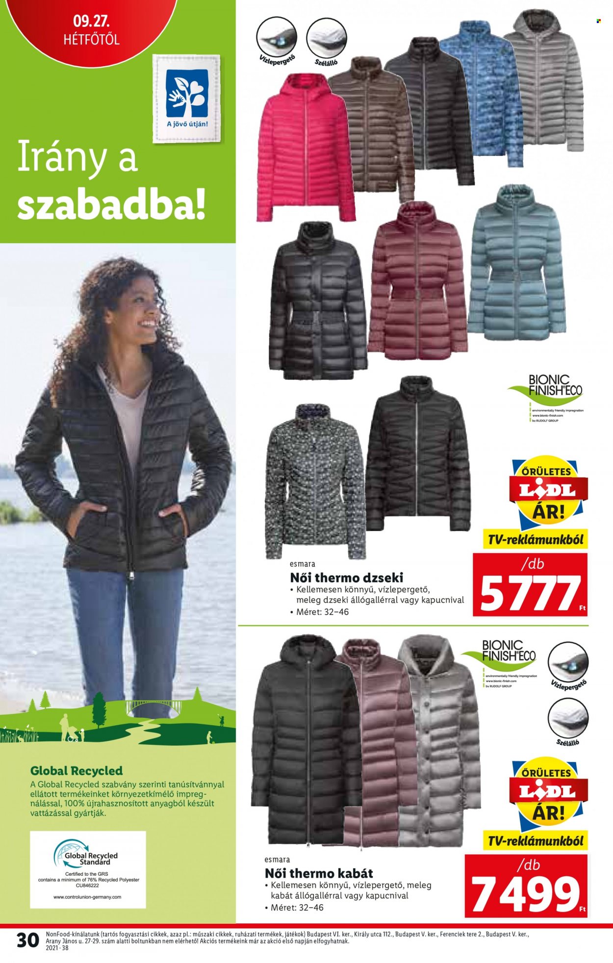 Lidl akciós újságok - 2021.09.23 - 2021.09.29. Oldal 30
