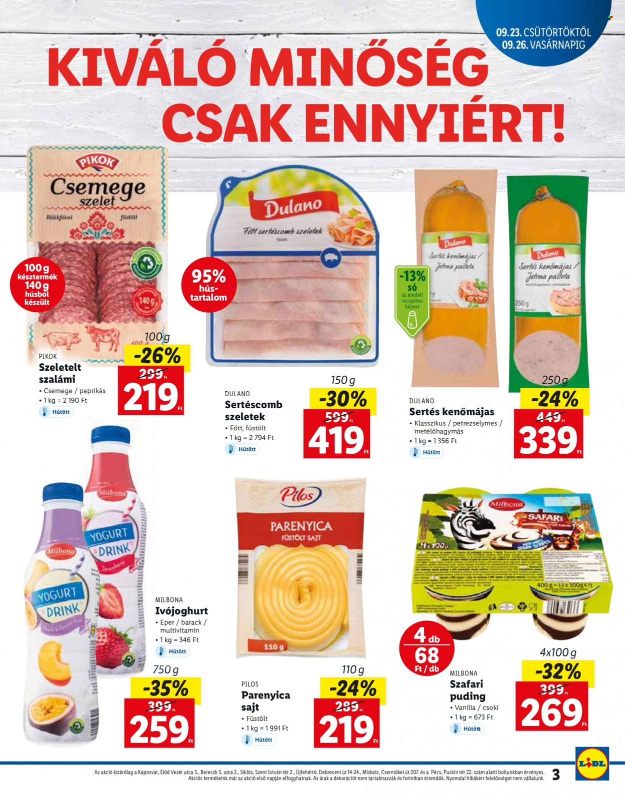 Lidl akciós újságok - 2021.09.23 - 2021.09.26. Oldal 3