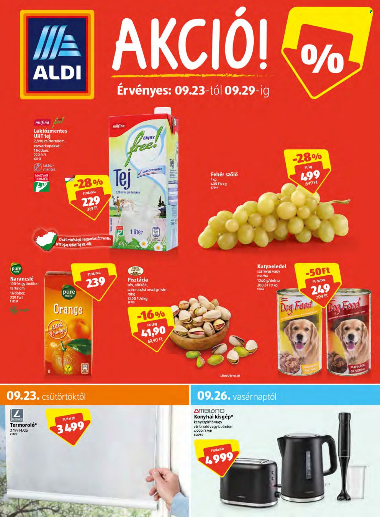 Aldi akciós újságok - 2021.09.23 - 2021.09.29. Oldal 1