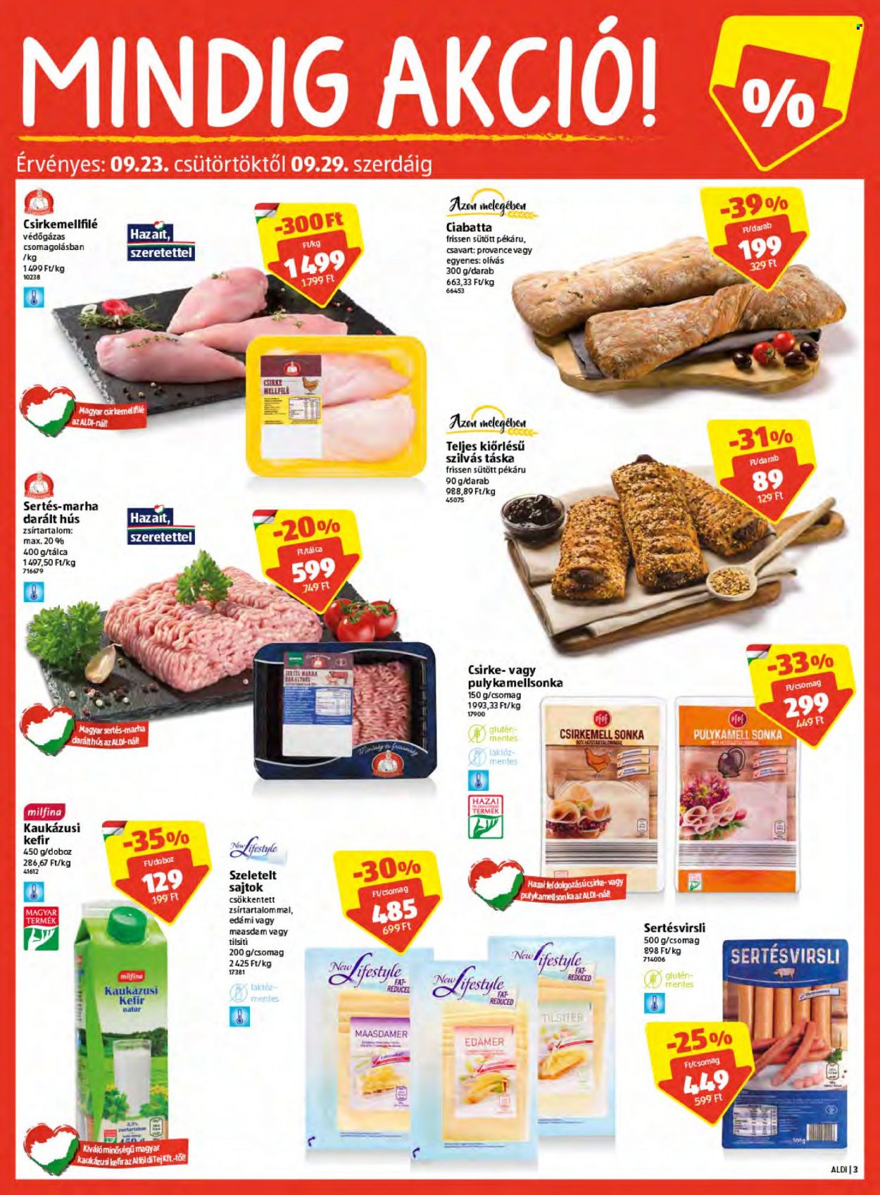 Aldi akciós újságok - 2021.09.23 - 2021.09.29. Oldal 3