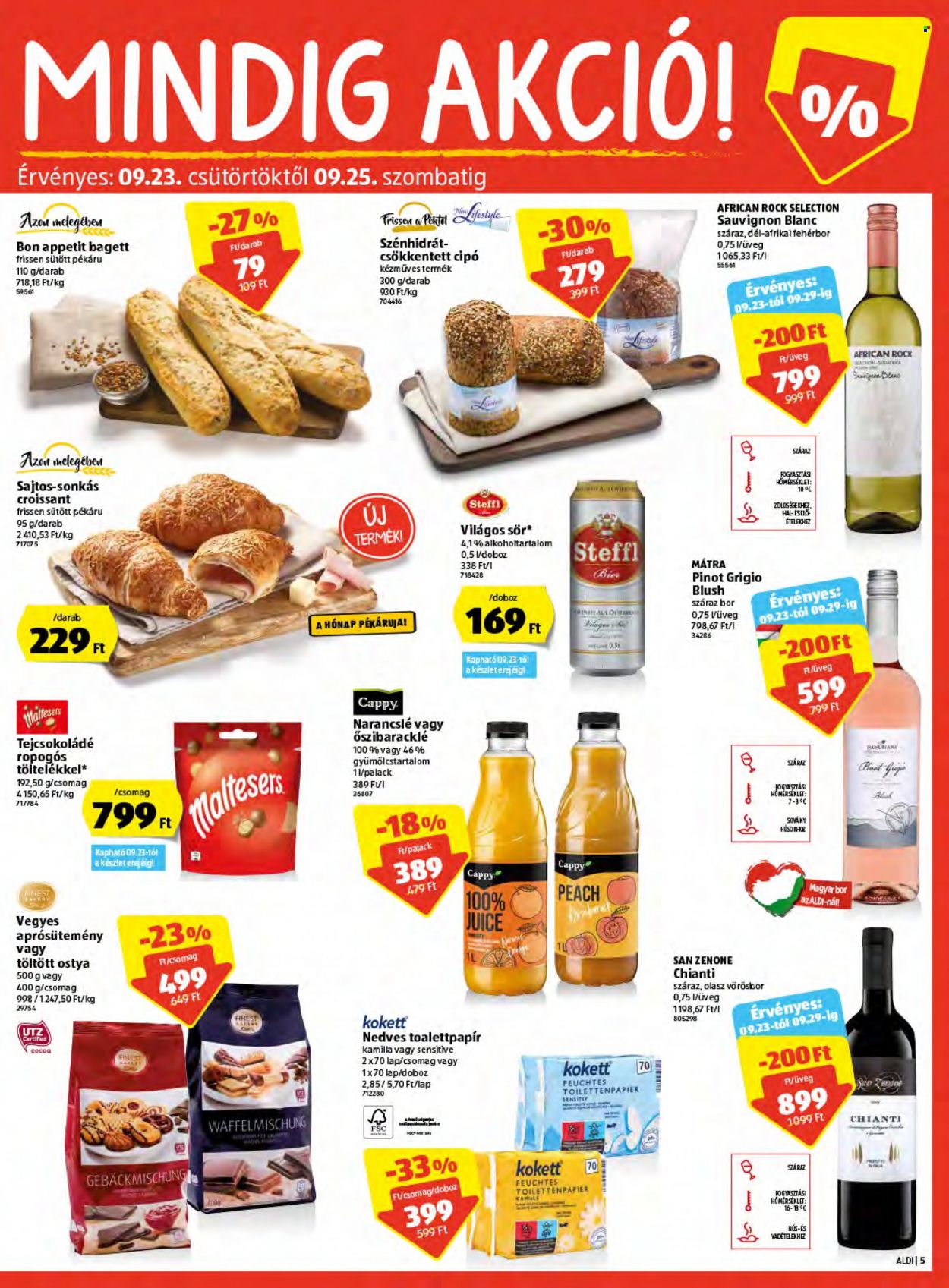Aldi akciós újságok - 2021.09.23 - 2021.09.29. Oldal 5
