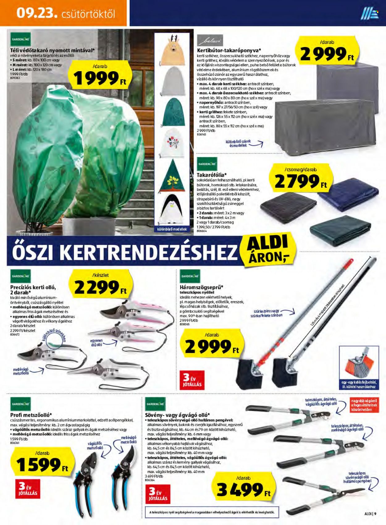 Aldi akciós újságok - 2021.09.23 - 2021.09.29. Oldal 9