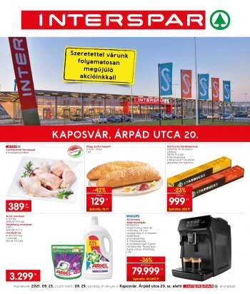 Újság INTERSPAR - 2021.09.23 - 2021.09.29.