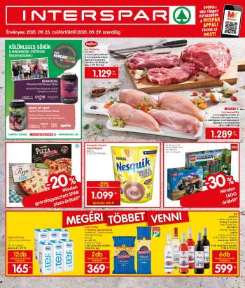 Újság INTERSPAR - 2021.09.23 - 2021.09.29.