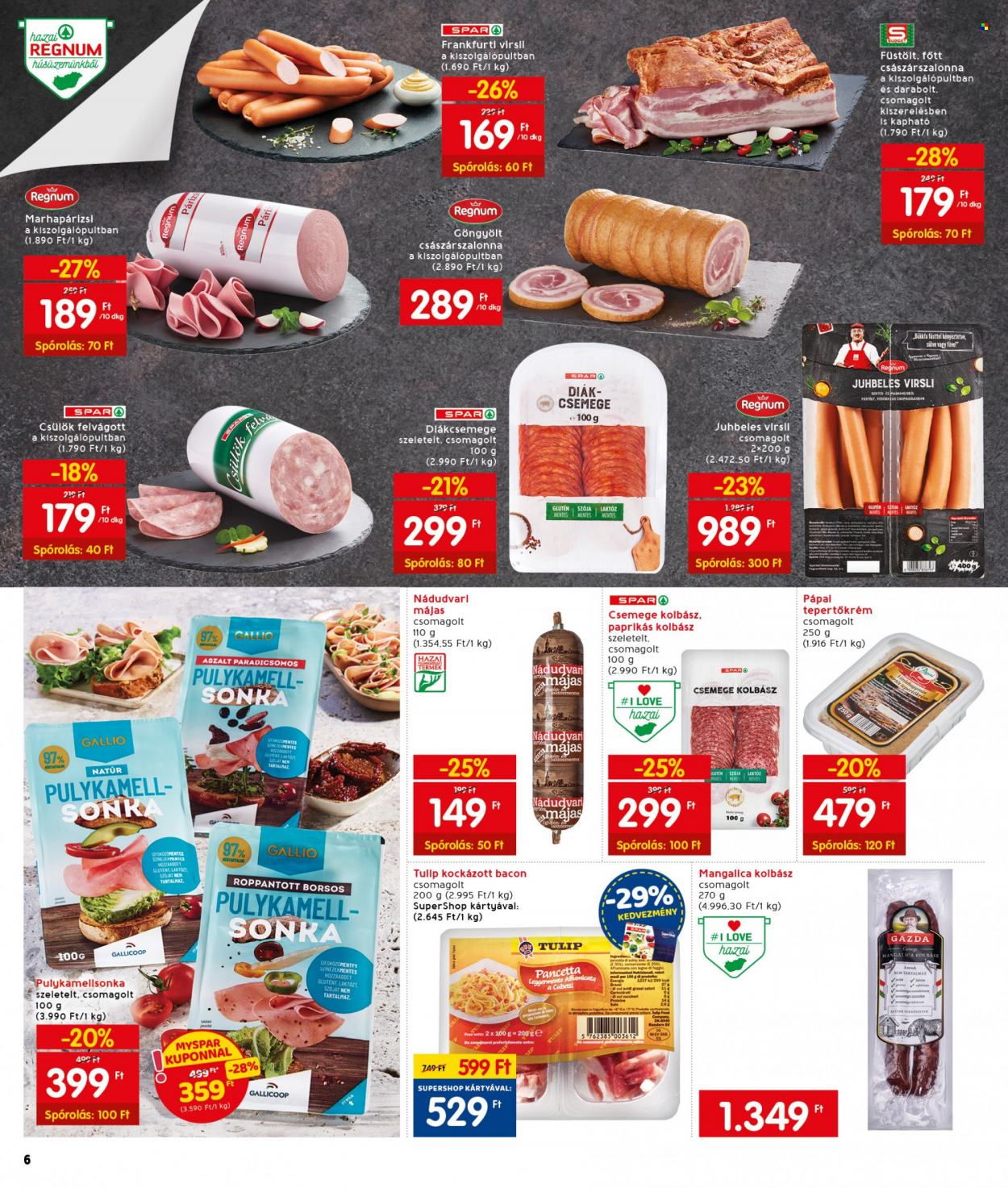 INTERSPAR akciós újságok - 2021.09.23 - 2021.09.29. Oldal 8